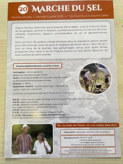 Flyer marche du sel fourtou