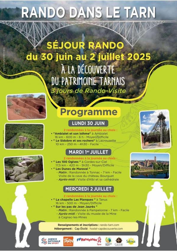 Flyer sejour rando